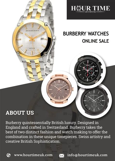 burberry watches online sale